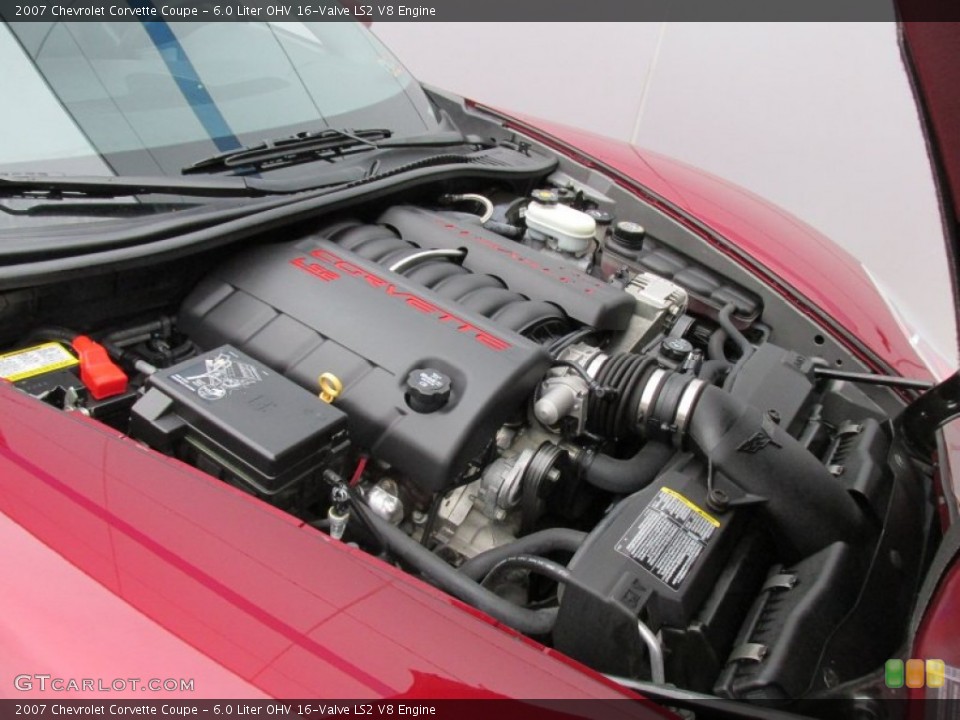 6.0 Liter OHV 16-Valve LS2 V8 Engine for the 2007 Chevrolet Corvette #99610617
