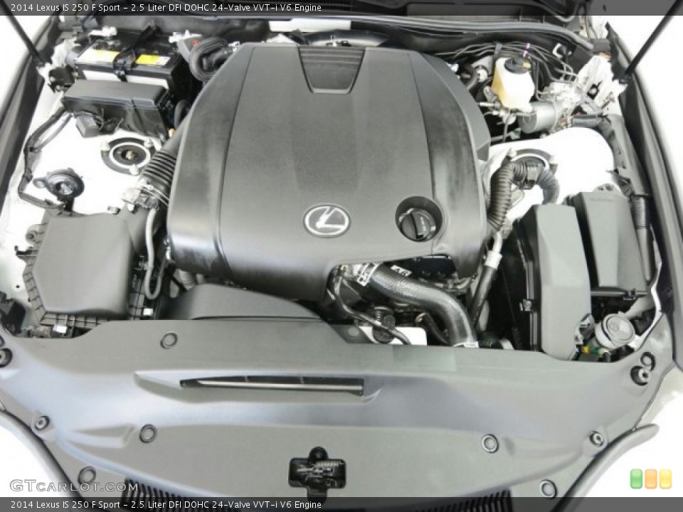2.5 Liter DFI DOHC 24-Valve VVT-i V6 Engine for the 2014 Lexus IS #99619305