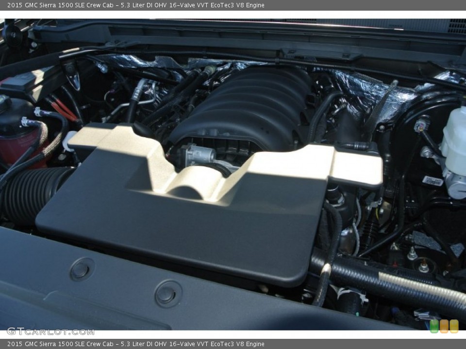 5.3 Liter DI OHV 16-Valve VVT EcoTec3 V8 Engine for the 2015 GMC Sierra 1500 #99628446