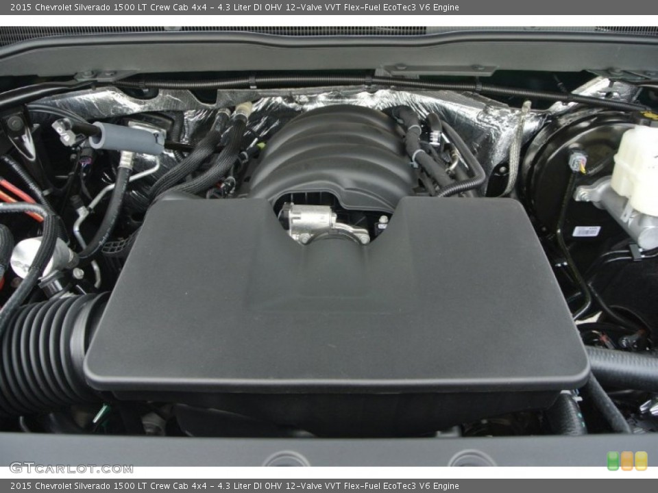 4.3 Liter DI OHV 12-Valve VVT Flex-Fuel EcoTec3 V6 Engine for the 2015 Chevrolet Silverado 1500 #99650587