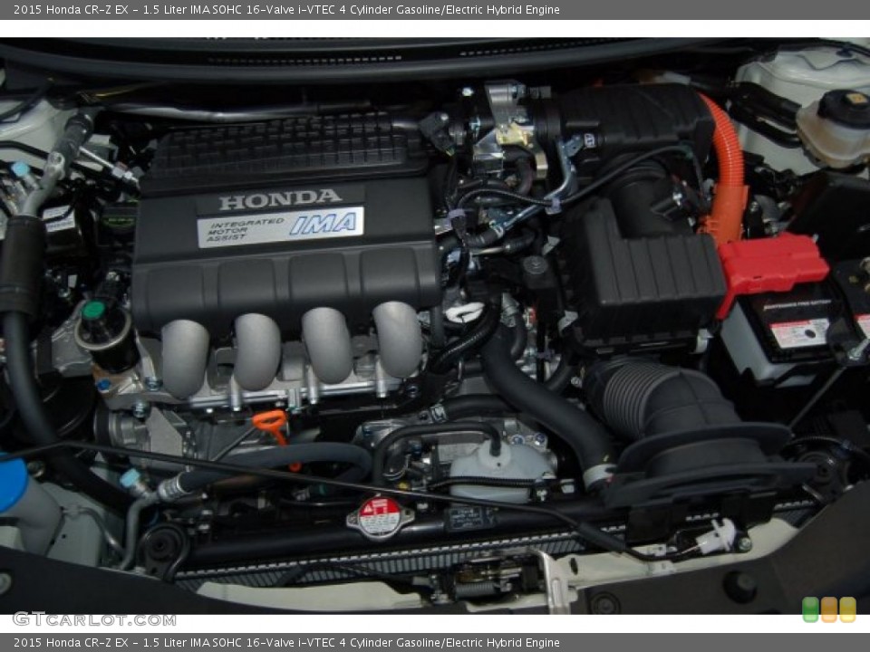 1.5 Liter IMA SOHC 16-Valve i-VTEC 4 Cylinder Gasoline/Electric Hybrid Engine for the 2015 Honda CR-Z #99662149