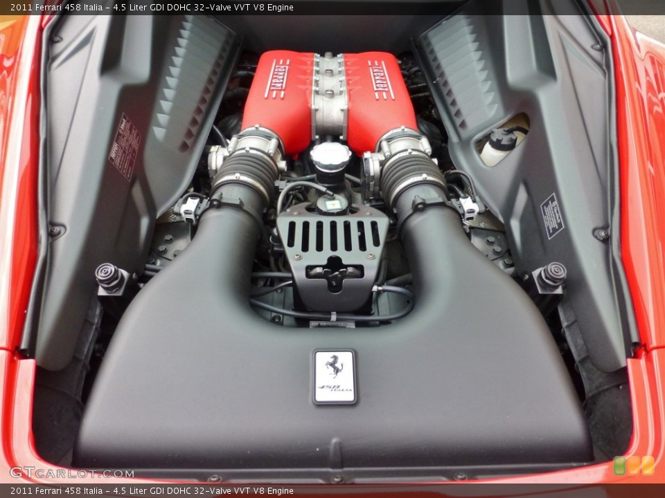 4.5 Liter GDI DOHC 32-Valve VVT V8 Engine for the 2011 Ferrari 458 #99669049