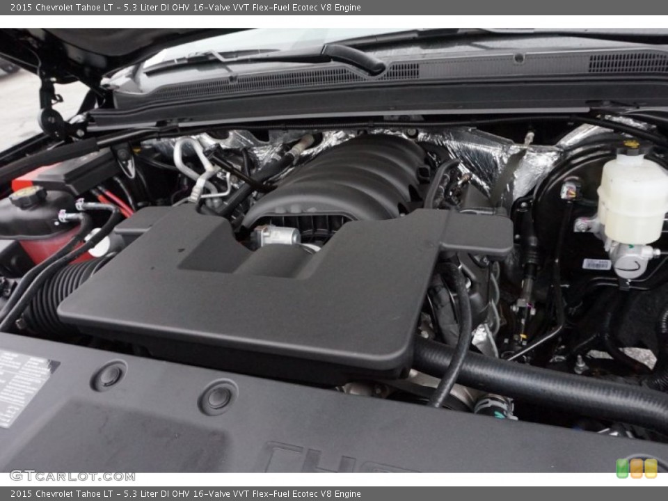 5.3 Liter DI OHV 16-Valve VVT Flex-Fuel Ecotec V8 2015 Chevrolet Tahoe Engine