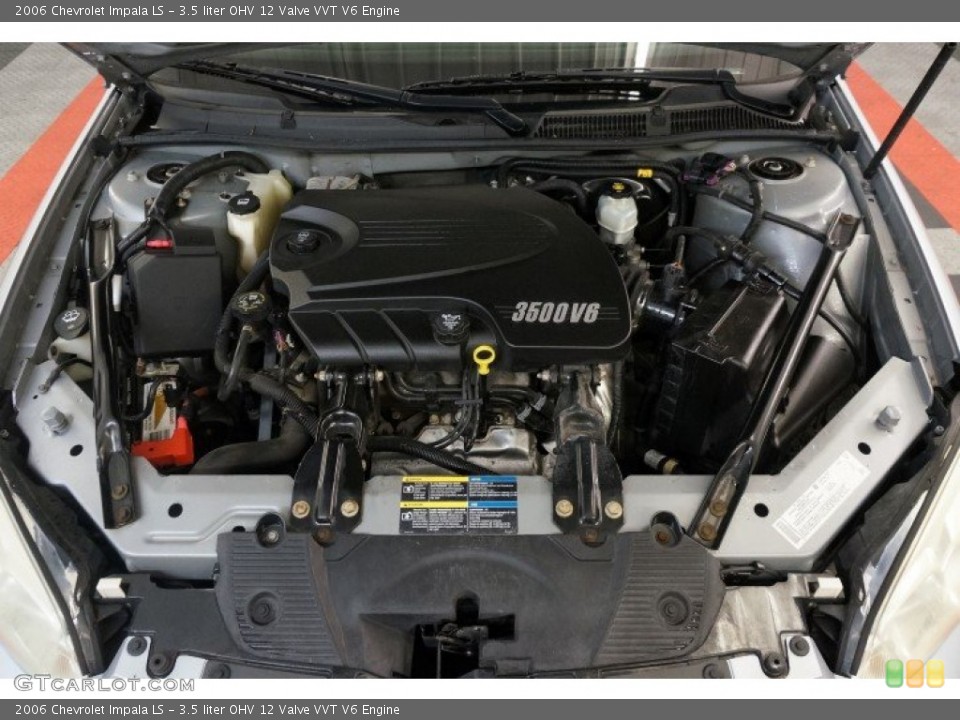 3.5 liter OHV 12 Valve VVT V6 2006 Chevrolet Impala Engine