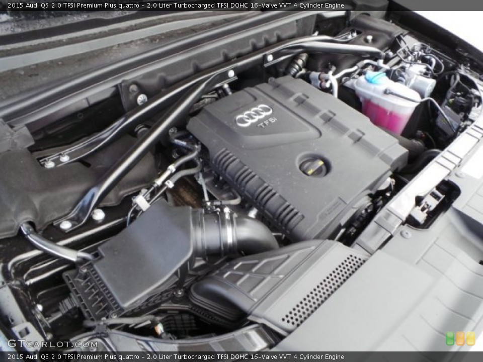 2.0 Liter Turbocharged TFSI DOHC 16-Valve VVT 4 Cylinder 2015 Audi Q5 Engine