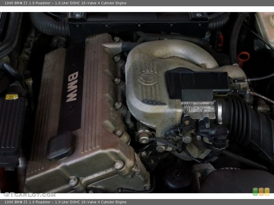 1.9 Liter DOHC 16-Valve 4 Cylinder Engine for the 1996 BMW Z3 #99779306