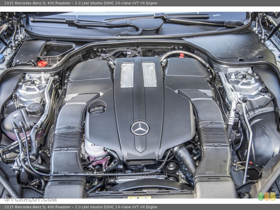 3.0 Liter biturbo DOHC 24-Valve VVT V6 Engine for the 2015 Mercedes-Benz SL #99808550