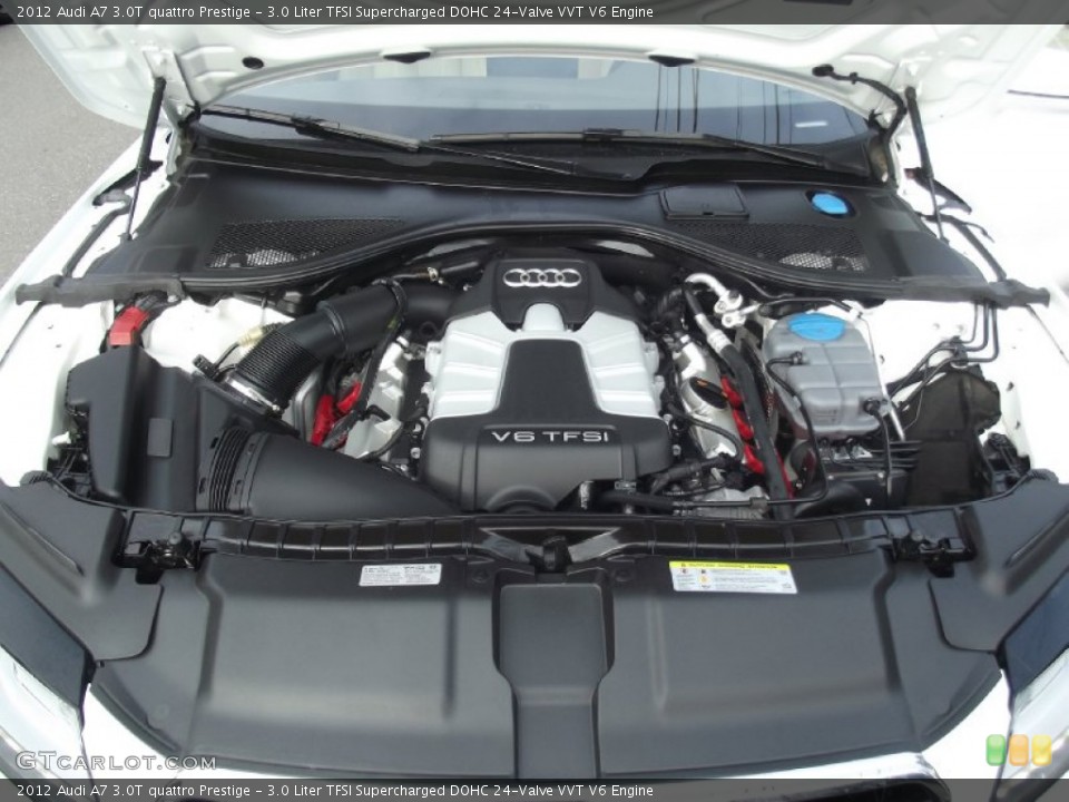 3.0 Liter TFSI Supercharged DOHC 24-Valve VVT V6 Engine for the 2012 Audi A7 #99890055