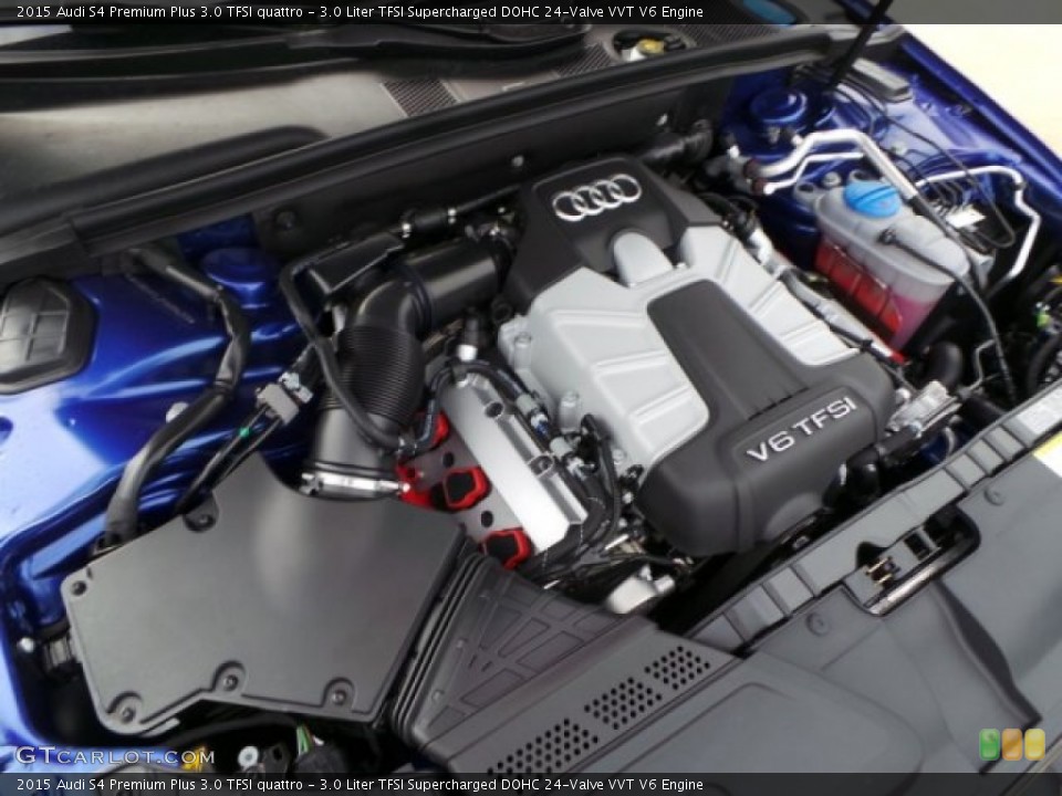 3.0 Liter TFSI Supercharged DOHC 24-Valve VVT V6 Engine for the 2015 Audi S4 #99898371