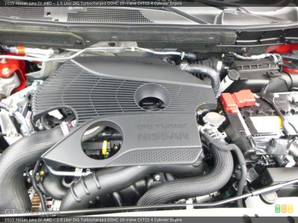 1.6 Liter DIG Turbocharged DOHC 16-Valve CVTCS 4 Cylinder Engine for the 2015 Nissan Juke #99912274