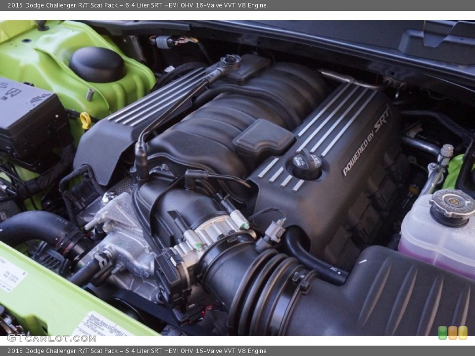 6.4 Liter SRT HEMI OHV 16-Valve VVT V8 Engine for the 2015 Dodge Challenger #99932463