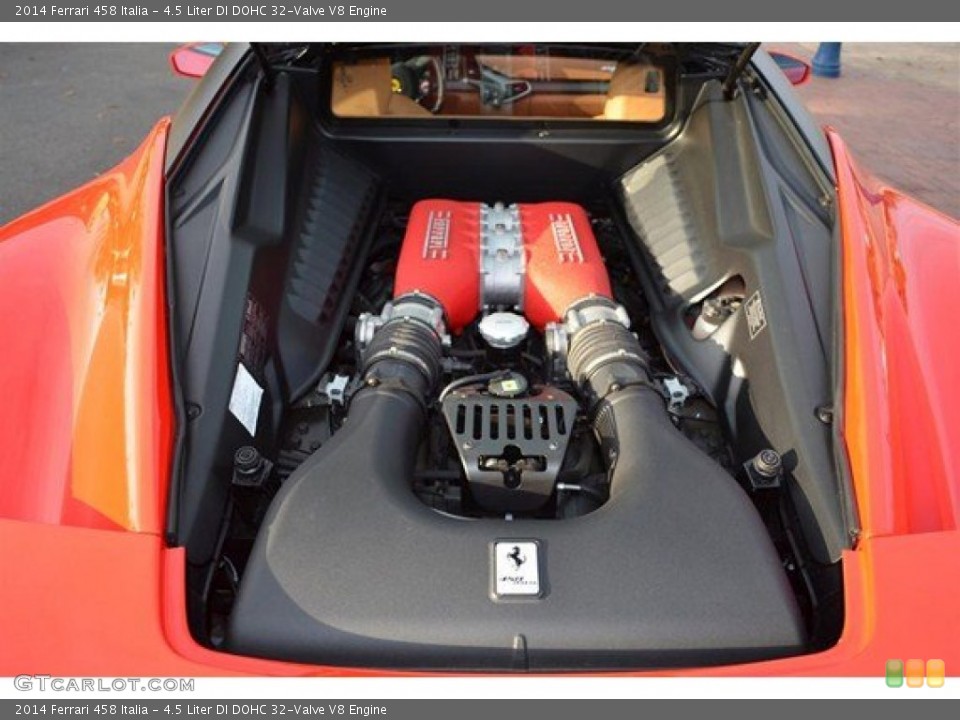 4.5 Liter DI DOHC 32-Valve V8 Engine for the 2014 Ferrari 458 #99960792