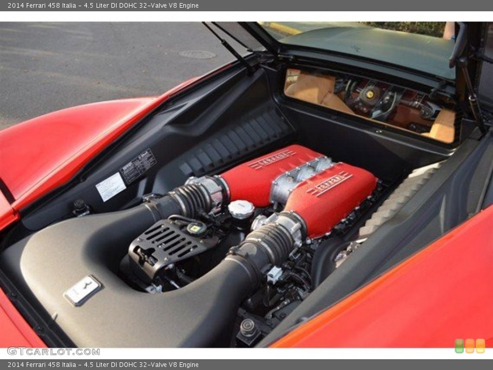4.5 Liter DI DOHC 32-Valve V8 Engine for the 2014 Ferrari 458 #99960816