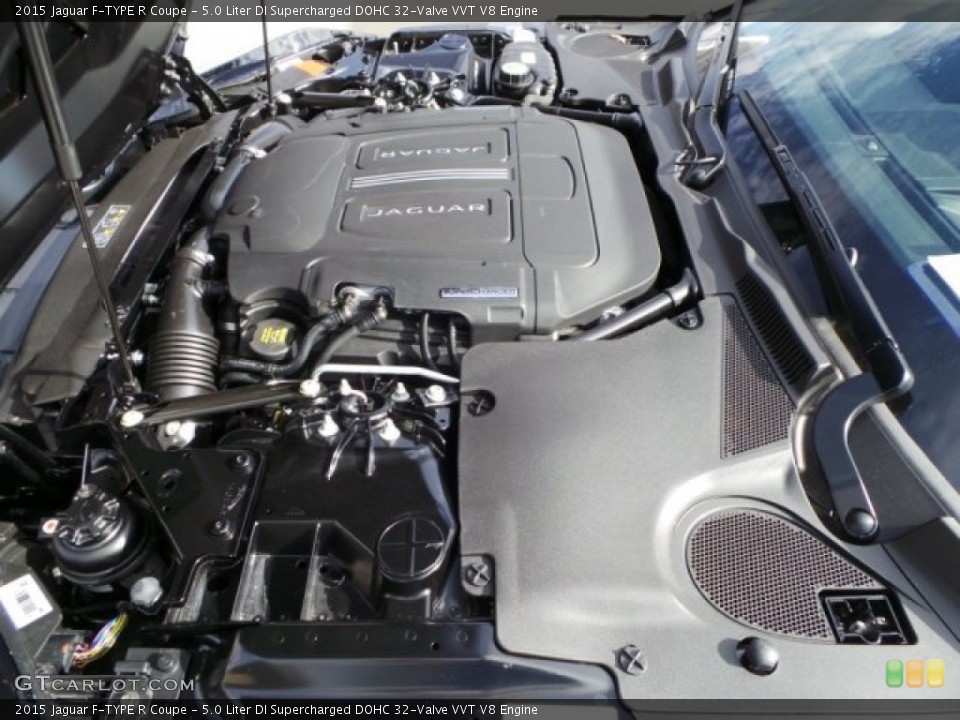 5.0 Liter DI Supercharged DOHC 32-Valve VVT V8 Engine for the 2015 Jaguar F-TYPE #99975027