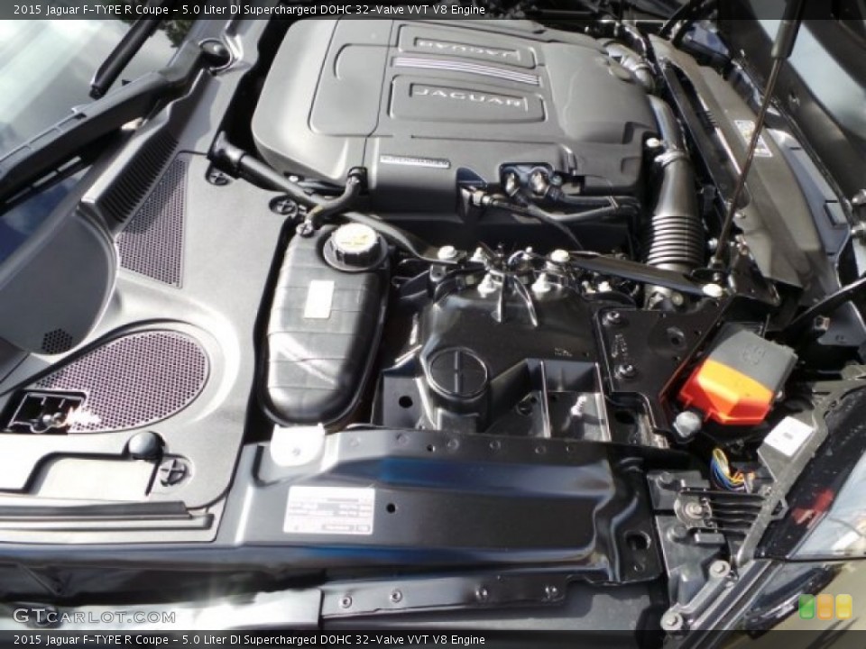 5.0 Liter DI Supercharged DOHC 32-Valve VVT V8 Engine for the 2015 Jaguar F-TYPE #99975054