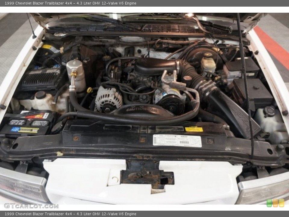 4.3 Liter OHV 12-Valve V6 Engine for the 1999 Chevrolet Blazer #99982089