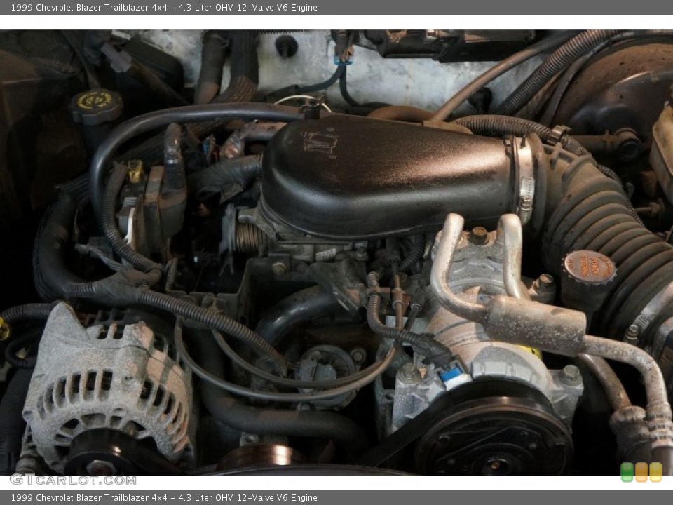 4.3 Liter OHV 12-Valve V6 Engine for the 1999 Chevrolet Blazer #99982110