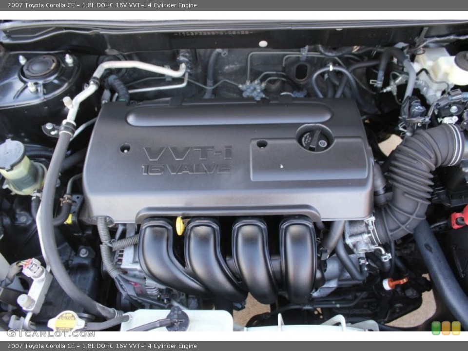 1.8L DOHC 16V VVT-i 4 Cylinder Engine for the 2007 Toyota Corolla #99987092
