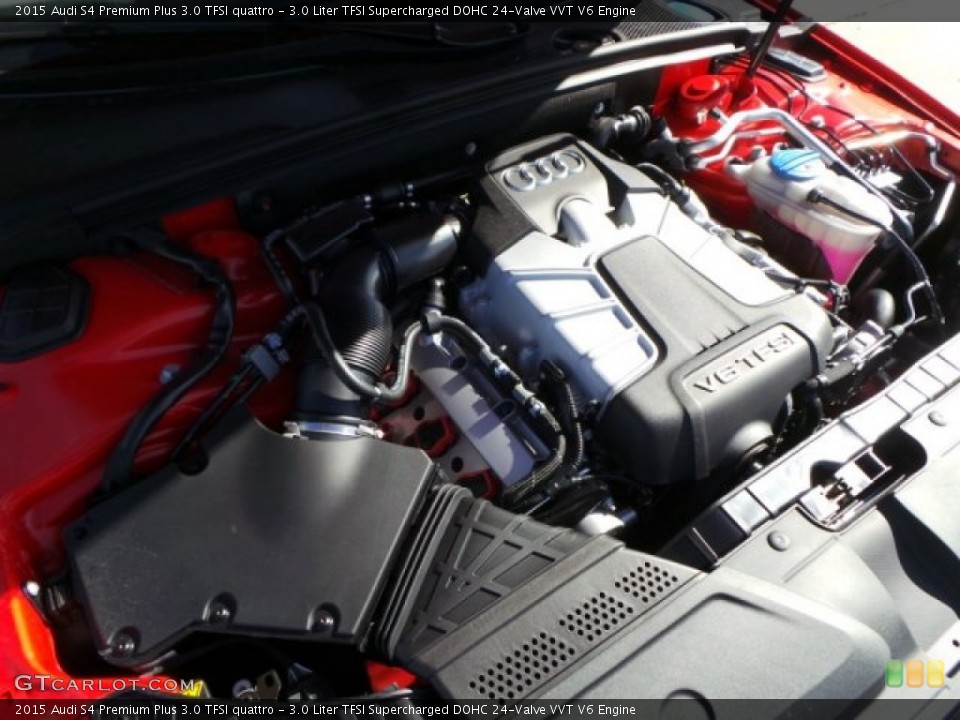 3.0 Liter TFSI Supercharged DOHC 24-Valve VVT V6 Engine for the 2015 Audi S4 #99990382