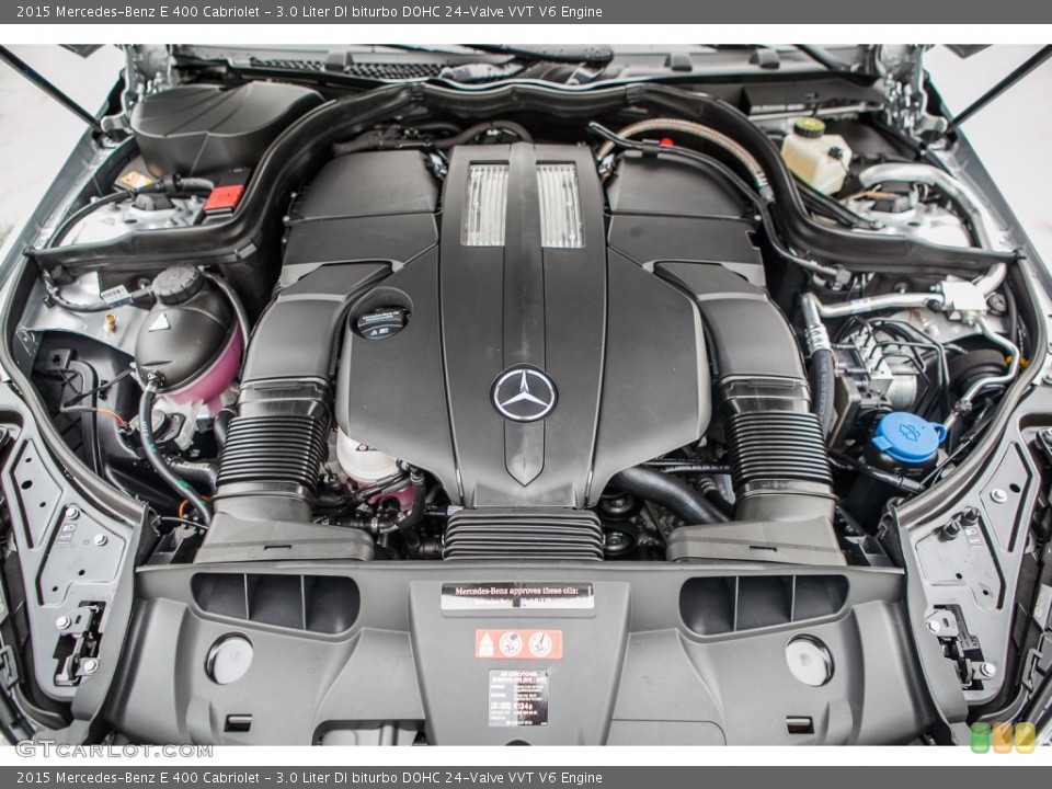 3.0 Liter DI biturbo DOHC 24-Valve VVT V6 Engine for the 2015 Mercedes-Benz E #99990580