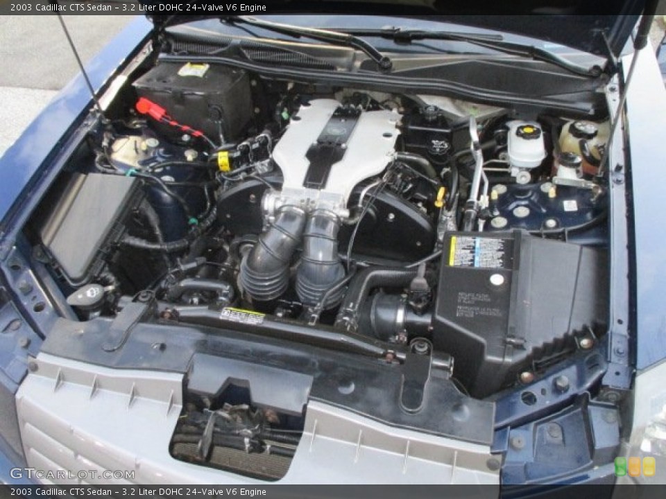 3.2 Liter DOHC 24-Valve V6 2003 Cadillac CTS Engine