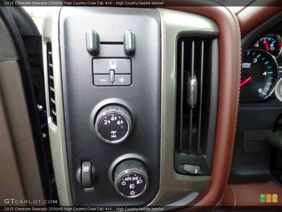 High Country Saddle Interior Controls for the 2015 Chevrolet Silverado 2500HD High Country Crew Cab 4x4 #100001338