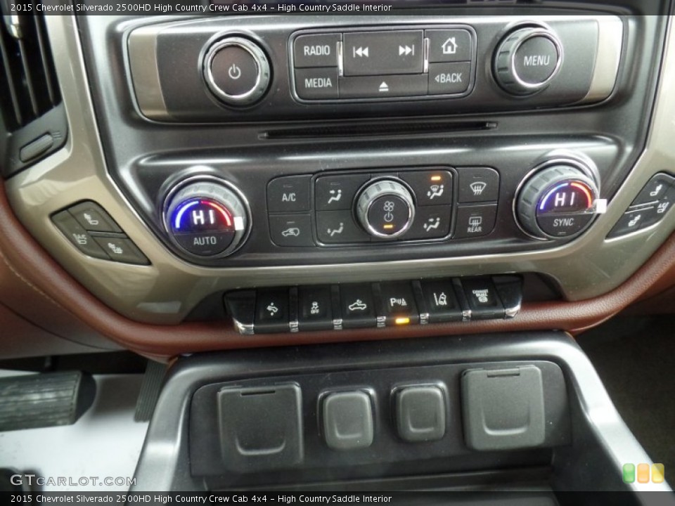 High Country Saddle Interior Controls for the 2015 Chevrolet Silverado 2500HD High Country Crew Cab 4x4 #100001647