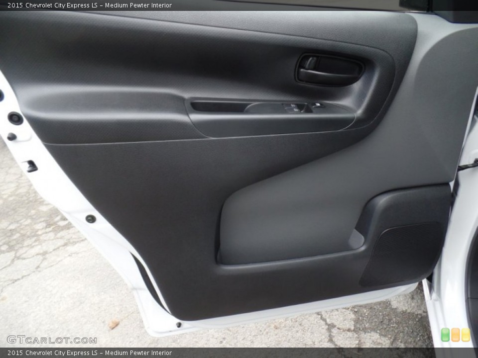 Medium Pewter Interior Door Panel for the 2015 Chevrolet City Express LS #100002706