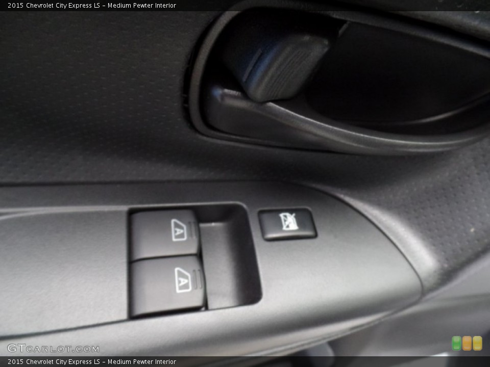 Medium Pewter Interior Controls for the 2015 Chevrolet City Express LS #100002727