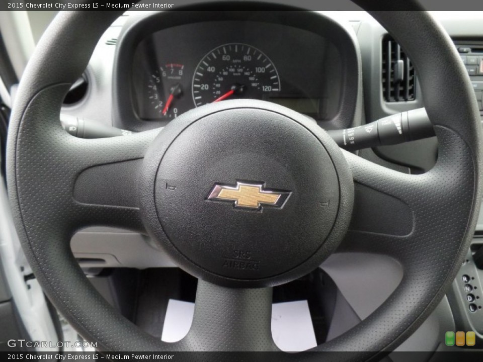 Medium Pewter Interior Steering Wheel for the 2015 Chevrolet City Express LS #100002829