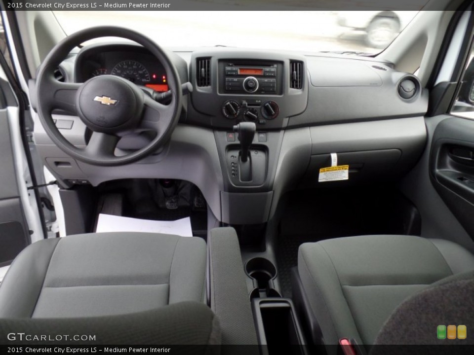 Medium Pewter Interior Dashboard for the 2015 Chevrolet City Express LS #100003180