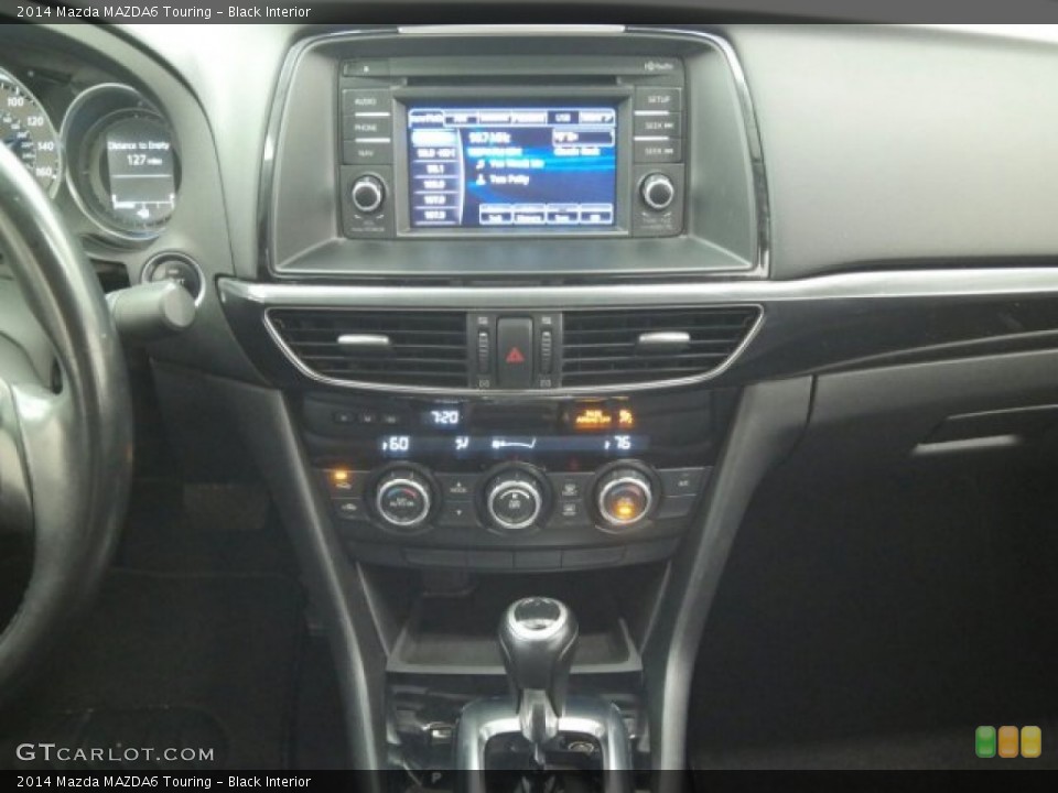 Black Interior Controls for the 2014 Mazda MAZDA6 Touring #100004296