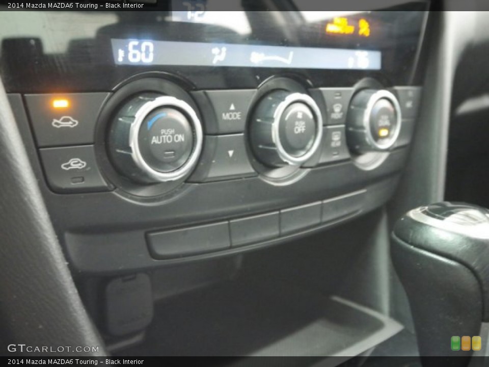 Black Interior Controls for the 2014 Mazda MAZDA6 Touring #100004389