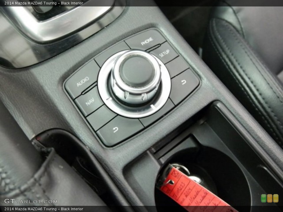 Black Interior Controls for the 2014 Mazda MAZDA6 Touring #100004449