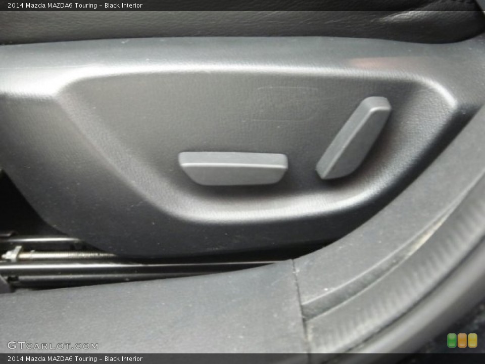 Black Interior Controls for the 2014 Mazda MAZDA6 Touring #100004486