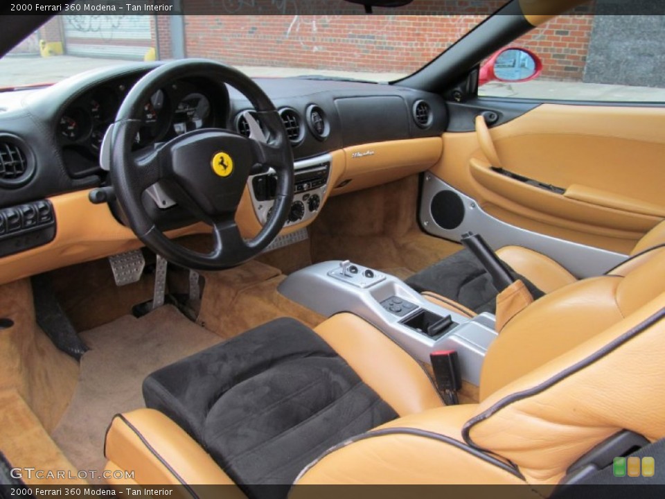 Tan Interior Photo for the 2000 Ferrari 360 Modena #100004683