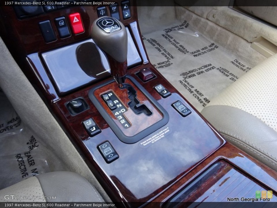 Parchment Beige Interior Transmission for the 1997 Mercedes-Benz SL 600 Roadster #100009858