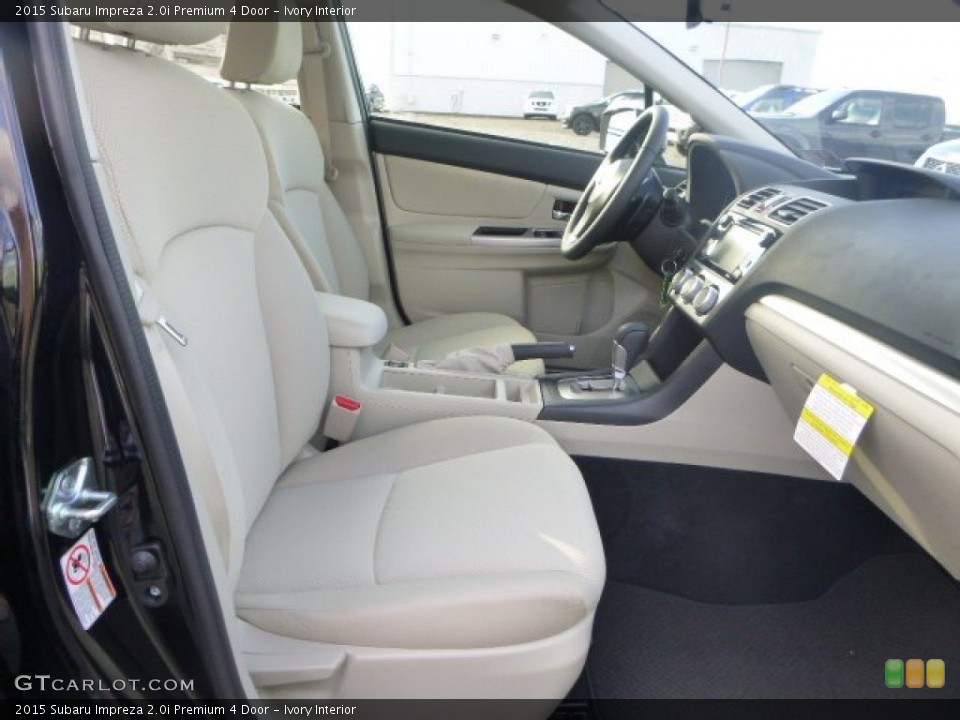 Ivory Interior Front Seat for the 2015 Subaru Impreza 2.0i Premium 4 Door #100014082