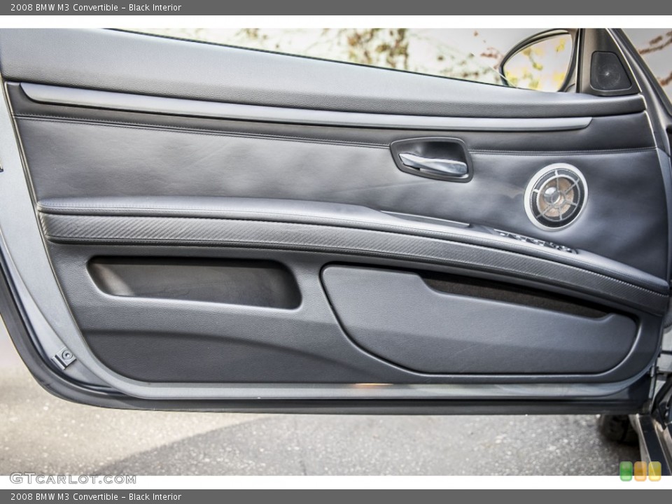 Black Interior Door Panel for the 2008 BMW M3 Convertible #100016554