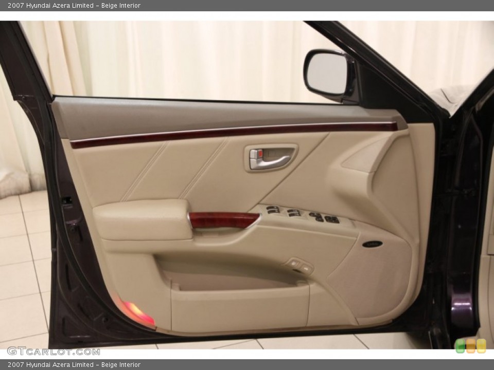 Beige Interior Door Panel for the 2007 Hyundai Azera Limited #100028681
