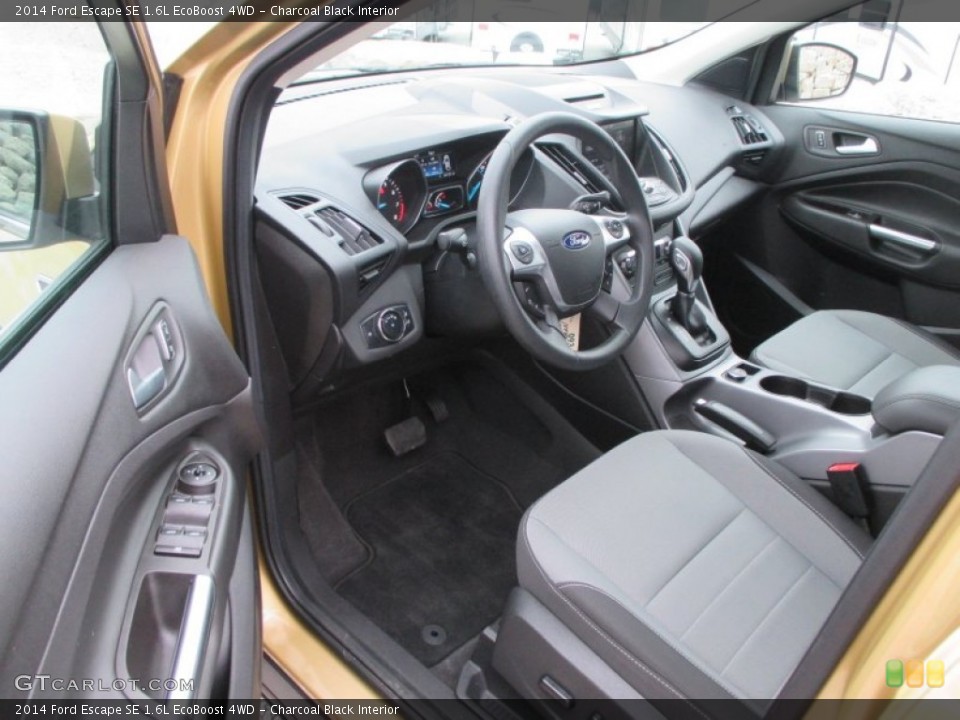 Charcoal Black Interior Photo for the 2014 Ford Escape SE 1.6L EcoBoost 4WD #100029842