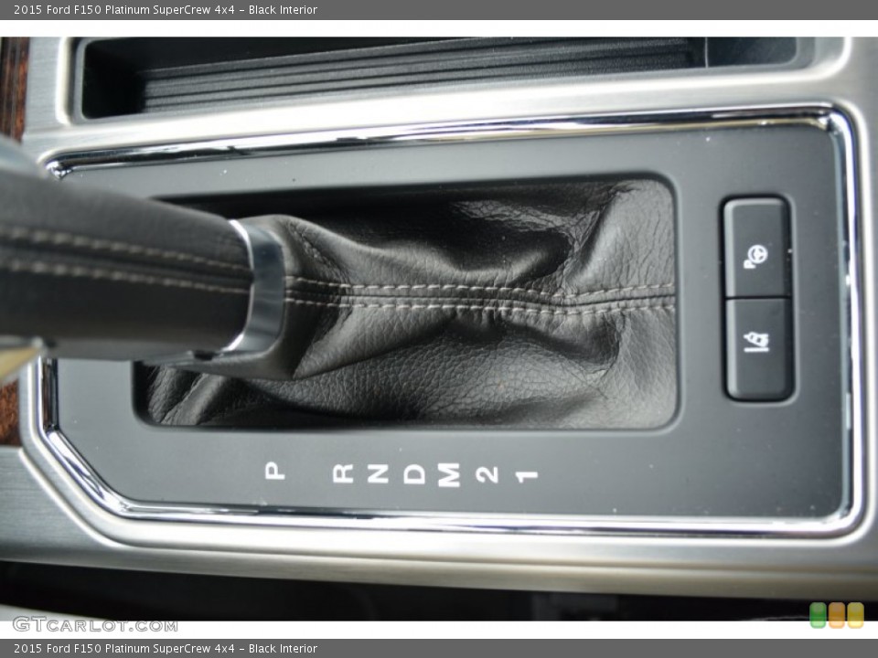 Black Interior Transmission for the 2015 Ford F150 Platinum SuperCrew 4x4 #100031981