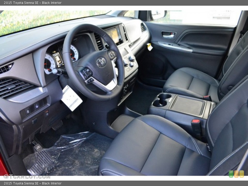 Black Interior Prime Interior for the 2015 Toyota Sienna SE #100040138