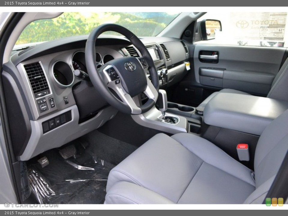 Gray Interior Prime Interior for the 2015 Toyota Sequoia Limited 4x4 #100040714