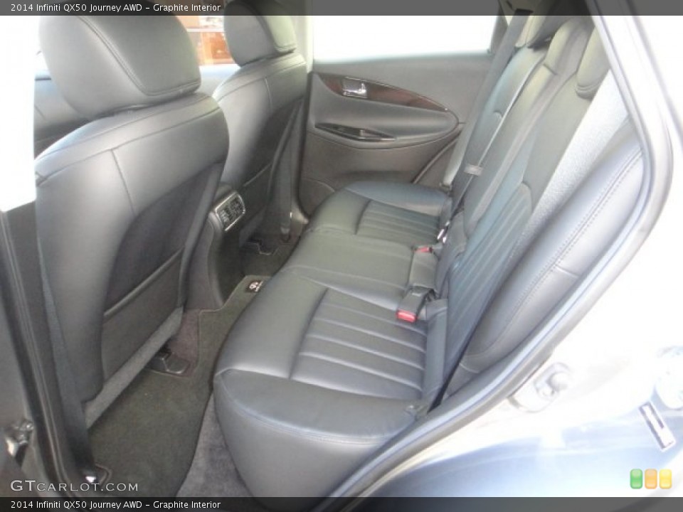 Graphite Interior Rear Seat for the 2014 Infiniti QX50 Journey AWD #100042109