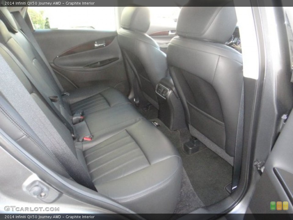 Graphite Interior Rear Seat for the 2014 Infiniti QX50 Journey AWD #100042172