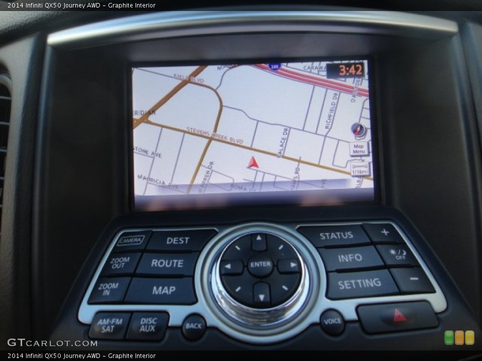 Graphite Interior Controls for the 2014 Infiniti QX50 Journey AWD #100042322