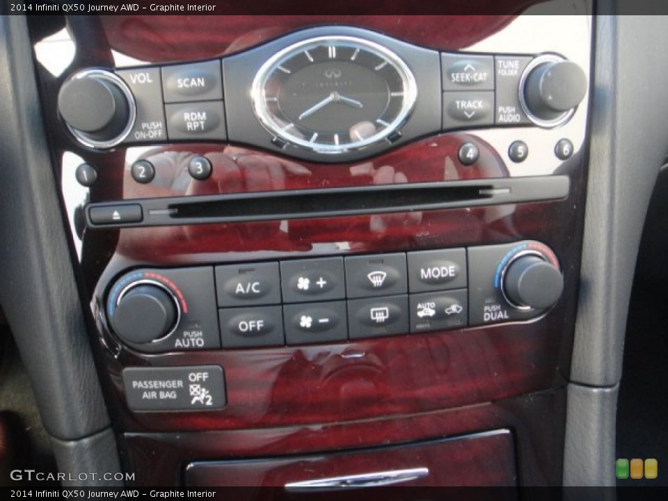 Graphite Interior Controls for the 2014 Infiniti QX50 Journey AWD #100042370