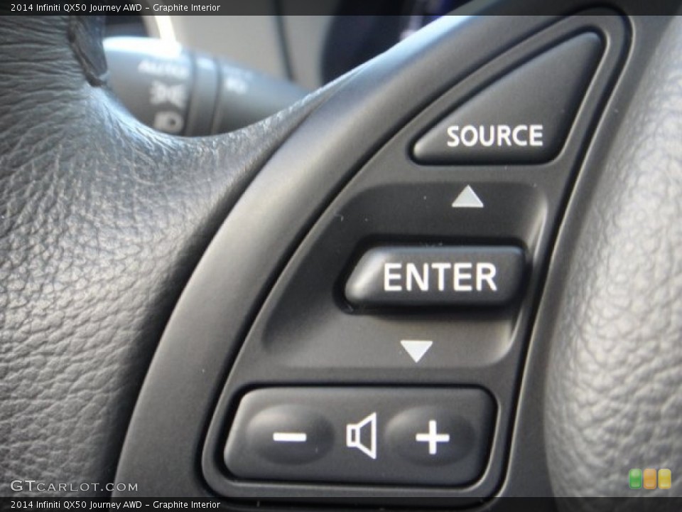 Graphite Interior Controls for the 2014 Infiniti QX50 Journey AWD #100042544
