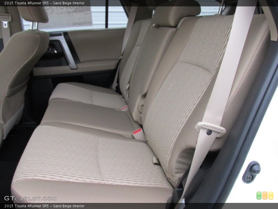 Sand Beige Interior Rear Seat for the 2015 Toyota 4Runner SR5 #100066136
